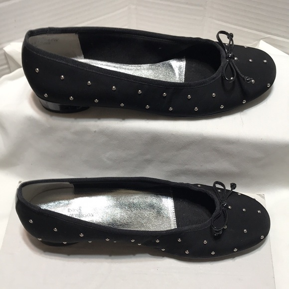 Ron Homerson fabric upper with bow flats. EUC - Picture 3 of 7